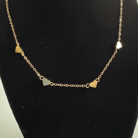 Lovely heart Chocker Necklace - Picture 1 of 6